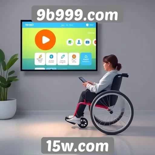 Acessibilidade e interface do 9b999.com